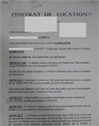 Contrat de bail